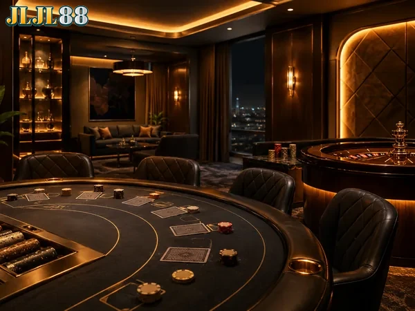JLJL88 live casino lobby featuring dealer tables on the homepage